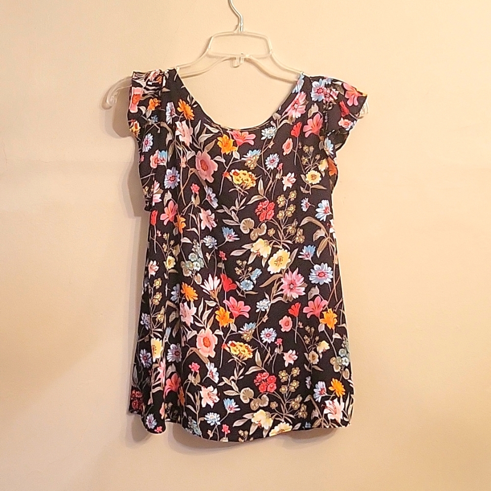 Ann Taylor Loft short sleeve blouse xs